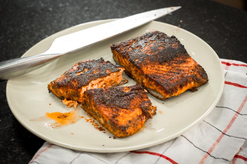 Blackened Salmon Fillets